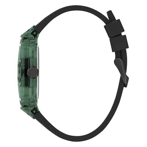 Image of Guess Men's GW0G Series| Analog Trend Watch| Polycarbonate Case| Silicone Bracelet | 50M Water Resistance