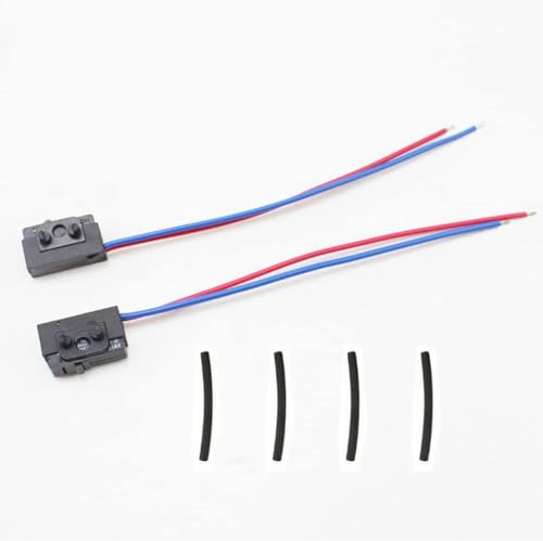 2PCS Door Lock Micro Switch 3BD998786 3BD998785 for VW Passat B5 for Bora for Polo for Golf 4 MK4 for Audi A6 C5 Door Latch Sensor Replacement