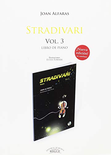 Portada de STRADIVARI VOL.3 Libro de piano de violín