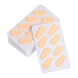 IWOWHERO 40 Paare EVA Schwamm Brillen Nasenpads Rutschfest Weich Hautfarben Ersatz für Sonnenbrillen und Optische Kunststoff oder Metallgestelle Komfortabel und Druckentlastend