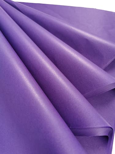 Be Creative 25 violette Seidenpapierbögen, säurefreies Seidenpapier, Kunst-Seidenpapier, Geschenkpapier, Seidenpapier für Dekorationen