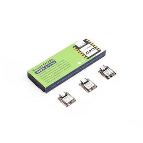 XIAO ESP32C6 3PCS Pack – 2.4GHz Wi-Fi 6, BLE 5.0, Zigbee, Matter, Thread, onboard Antenna and External Antenna Interface
