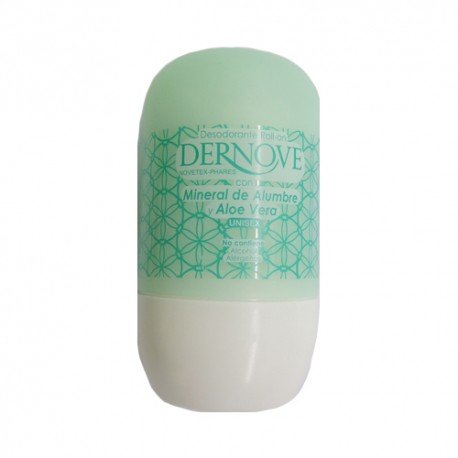 DERNOVE DESODORANTE UNISEX 24 HORAS ROLL-ON 20 ML (TAMAÑO VIAJE)