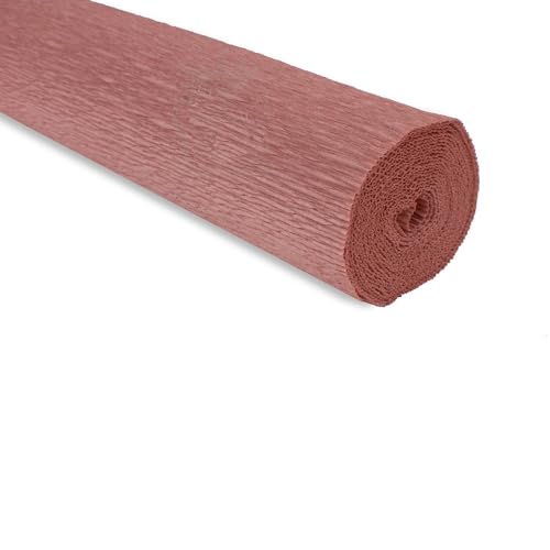 FloristryWarehouse Rouleau de papier crépon 180 g (50 x 250 cm) Marron Vieux Rose (nuance 613)