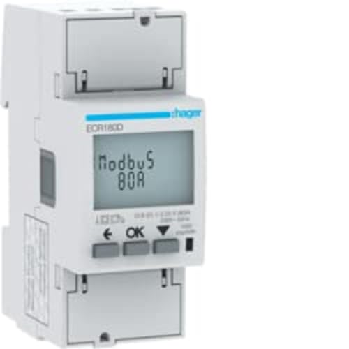 Compteur de Courant Alternatif Hager ECR180D idéal pour mesurer un circuit dédié