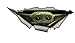 MDGCYDR Adesivi Auto Divertenti 13 Cm X 6,1 Cm Baby Yoda Adesivo per Auto Strappato Decalcomania in Metallo Adesivi Riflettenti Impermeabile 3D Car Styling Decalcomanie di Guerre Stellari