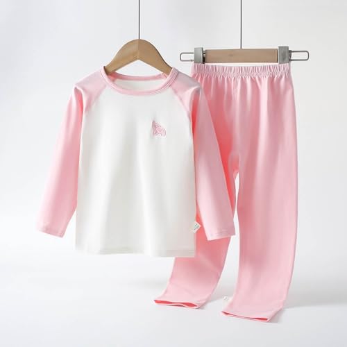 Soft Cotton 𝐏a𝐣amas for Kids Boys Girls Comfort 𝐋oun𝐠ewear Cute 𝐍𝐢ghtwear Set Long Sleeve 𝐒lee𝐩wear with Pants 2PCS3