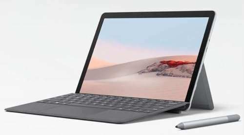 【整備済み品】 Windows11 2in1 タブレットPC Surface GO SSD搭載 第7世代 Pentium® Gold 4415Y 1.6Ghzメモリ4 GB SSD64GB Wi-fi カメラ MS Office テレワーク最適 日本語キーボードやタッチペン搭載 （整備済み品）のサムネイル