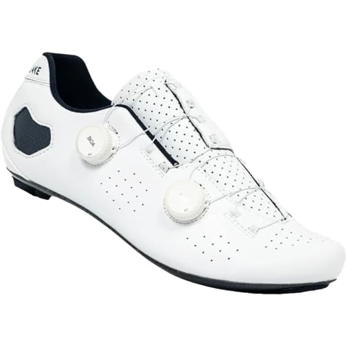Lake Cx333 Wide Cycling Shoe - Men's White/White Clarino, 46.0