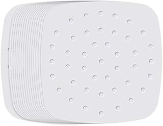 Numola Air Fryer Liners - 8.5 Inches, 100 pcs Perforated Parchment Paper Compatible