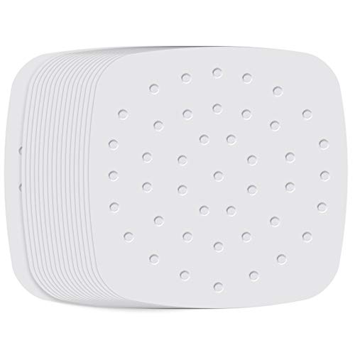 Numola Air Fryer Liners - 8.5 Inches, 100 pcs Perforated Parchment Paper Compatible