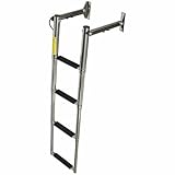 Garelick Boat Transom Telescoping Ladder 19620-13 | 4-Step SS
