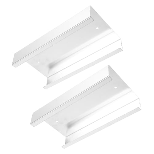 SEWACC 2pcs Hanging Jar Rack Organizer for Wide Mouth Jars Space Saving Food Storage for Kitchen Clutter Design for Easy Access and Neat Organization