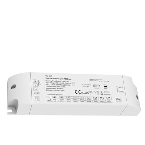 Transformateur LED 36W AC 230V pour projet d'architecte épuré - 4