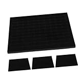 Conception spécifique aux bagues : la conception de la boîte à bagues comprend des compartiments dédiés aux bagues, ce qui facilite l'organisation et l'accès bagues, un plateau de présentation de breloques, un insert en mousse de présentation