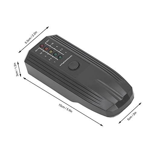 Medidor EMF con indicadores LED para radiación electromagnética miniatura 7