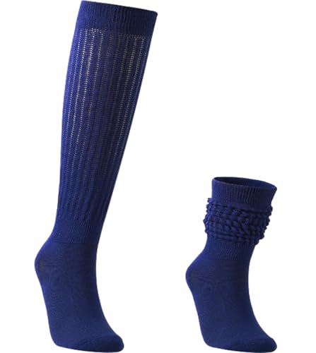 Image of Galsang Women's Slouch Socks, Long Scrunch Knit Casual Socks for Girls, B206