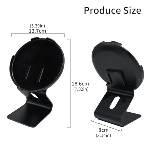Soporte de altavoz portátil de aluminio con base extraíble rígida 6