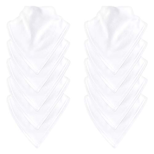 Luvable Friends Unisex Baby Cotton Bandana Bibs