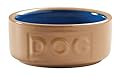 Mason Cash Cane Ceramic Dog Bowl, 5 inch, Blue