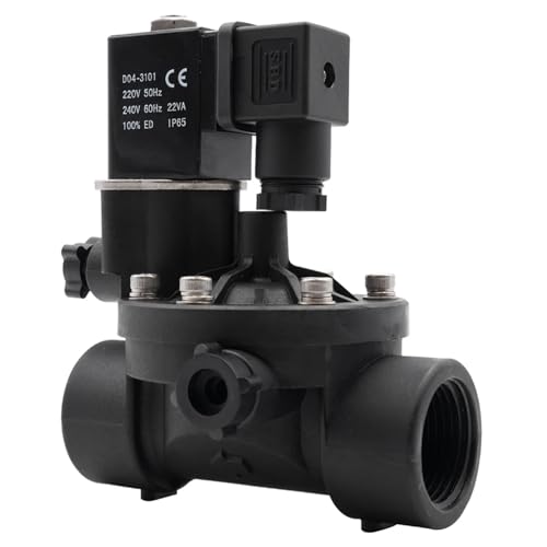 Électrovanne de réglage du débit 3/4" NPT vanne d'eau à commande pilote avec interrupteur manuel