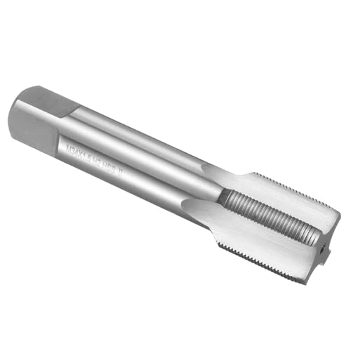 sourcing map Hand Plug Tap M34 x 1.5 H2 Metric Thread Plug Style Taps Straight Flute Screw Tapping Threading Tool High Speed Steel HSS6542