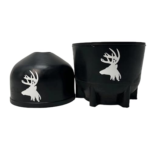 Acecare 9L Carbon Fiber Tank Cover Rubber Scuba Tank Boot Paintball Tank Sleeves in 6.89 in/175mm Diameter Protector