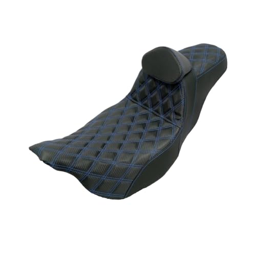 Cojín delantero de moto Touring y asiento doble para Electra Glide FLTRX 09-23