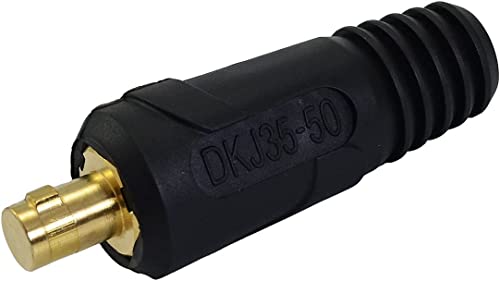 RIVERWELD Conector de painel de cabo de solda TIG - plugue e soquete Dinze de ajuste rápido 315Amp D