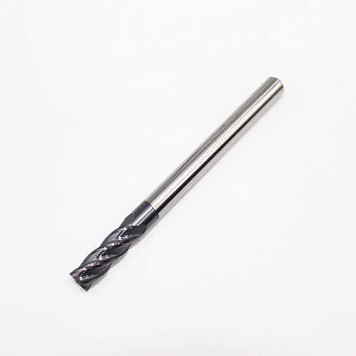 1Pcs HRC50 6mm Solid Carbide Endmills D6X18LXD6X75L 4Flute Standard Length Side Milling Slotting Profiling Face Mill