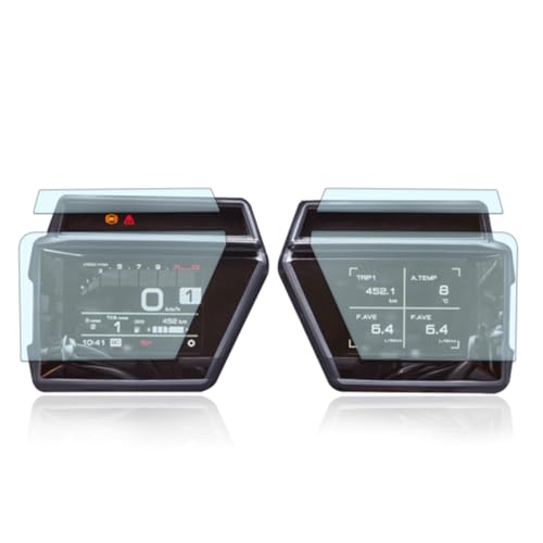 保護計器フィルム ヤマハ用 トレーサー用 9 900 GT 2021 + 2 個スピードメーター計器スクリーンプロテクターオートバイ計器フィルム オートバイ計器フィルム(2 X PCS)