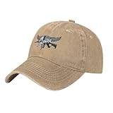 TRKEJUWLW Swat Operator Baseball Cap Adjustable Unconstructed Washed Dad Trucker Hat for Men Women Natural