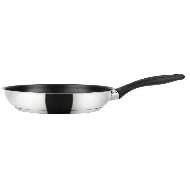 Fagor 78582 Sarten Inox Enara Acero Inoxidable, Negro/Gris, Ø 18 cm