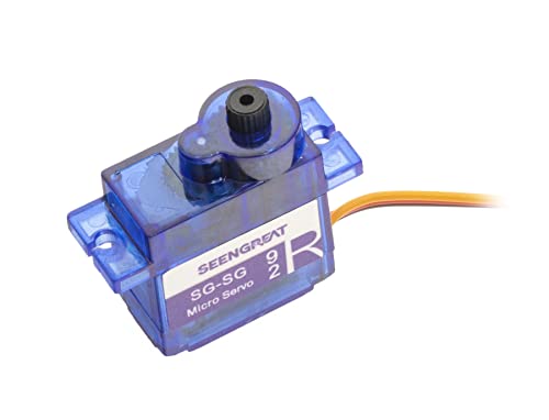 SEENGREAT SGSG-92 Servo SG-SG 92 Micro Digital Servo 9 g with Nylon Carbon Fibre Gears High Precision Gear High Torque Servo for RC Aeroplane Helicopter Controlled Car Boat 2 Pieces Servos - Image 3