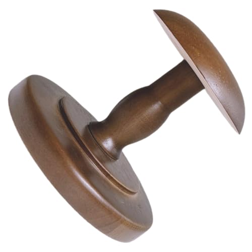 Zerodeko Porta Cappelli da Tavolo in Legno Vintage, Espositore per