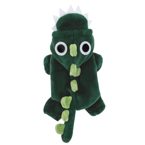 Divertido suéter para mascotas: pijama térmico de peluche, ropa de dormir cómoda, traje de monstruo de fantasía | Chaleco de clima frío para Chihuahua Yorkie Bulldog francés Pug