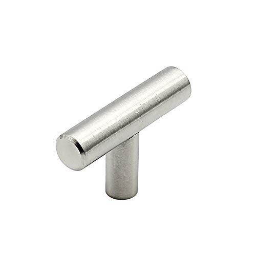 Goldenwarm LS201BSS Möbelgriff T-Form Edelstahl 10 Stück