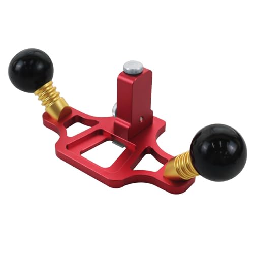 Cepilladora manual de madera, cepilladora de mano de aleación de aluminio, herramientas ergonómicas para carpintería, agarre cómodo, ajuste de profundidad ajustable, 15 x 9 x 6,4 cm para aplanar,