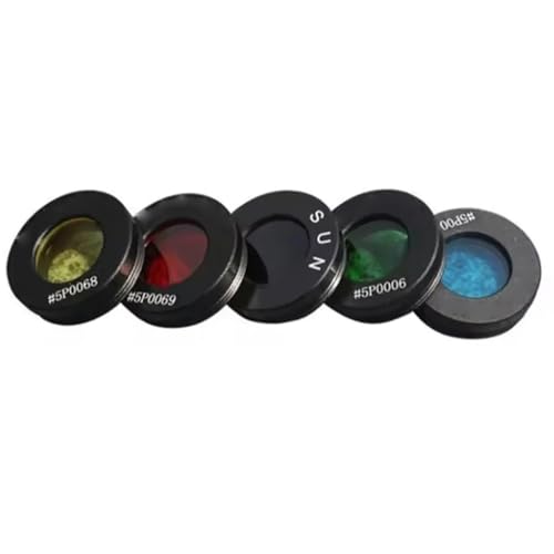 Filtro de luz y vidrio óptico para accesorios de telescopios astronómicos de 0,965 pulgadas 3