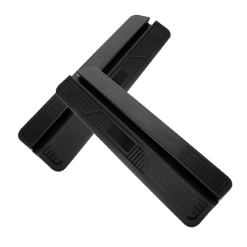 VILLCASE Pet Barriers for Home 2pcs Plastic Threshold Ramps Stairway Ramps No-Tool Assembly