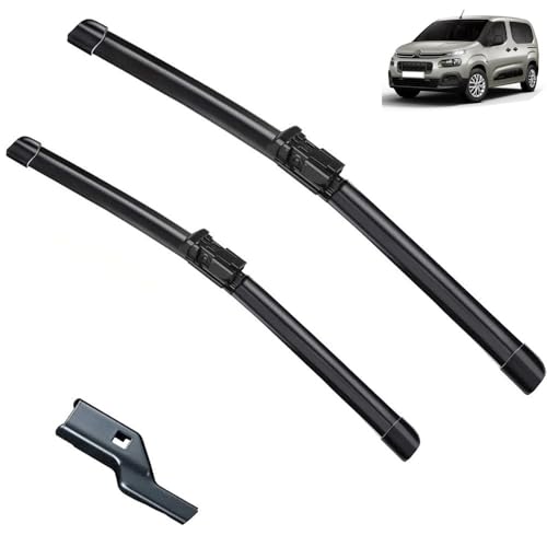Balais d'essuie-glace Berlingo K9 anti-traces pour pluie intense