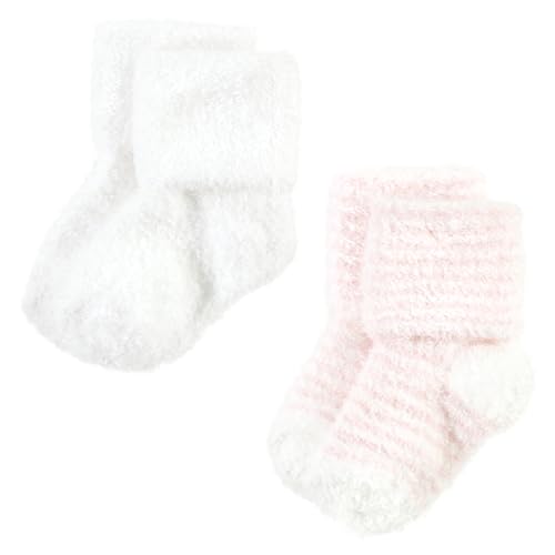 Image of Hudson Baby Baby 8-pack Cotton Rich Newborn and Terry Socks