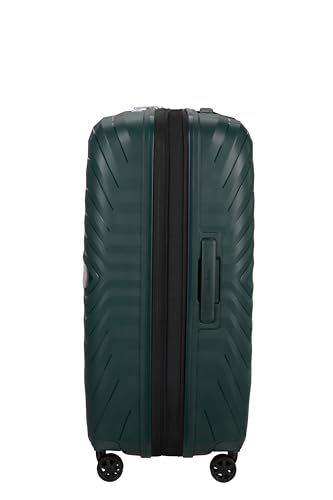 Samsonite Neo Flux - Spinner L, Valigia espandibile, 75 cm, 109/121 L, Verde giungla (Jungle Green)