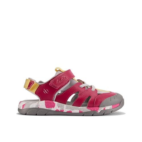 Clarks Girl's Steggy Roar Fisherman Sandal