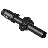 WestHunter Optics HD 1-6x24 IR Precision Teleskopowe celowniki, wyłącznie na krótkie zawody sportowe | Reticle-A, zestaw Picatinny A