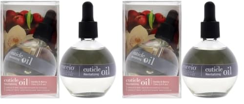 Cuccio Naturale Cuticle Oil - Vanilla & Berry Revitalizing Hydrator - Repair Skin & Nails - Paraben & Cruelty-Free - 2.5 Oz (Pack of 2)
