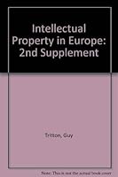 Intellectual Property in Europe: Supplement 2 0421615605 Book Cover