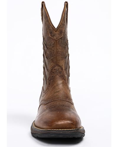 Cody James Men's Scratch American Flag Lite Performance Western Boot Square Toe - Mlbf-3 Flag4