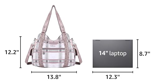 Image of Angel Barcelo Purses for Women Soft PU Leather Shoulder Bag Crossbody Purse and Handbags