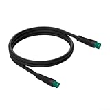 Display-Verlängerungskabelstift für Motor – Stecker/Buchse Stecker-Kit mit verlängerter Verkabelung, kompatibel mit Lenker (weiblich)